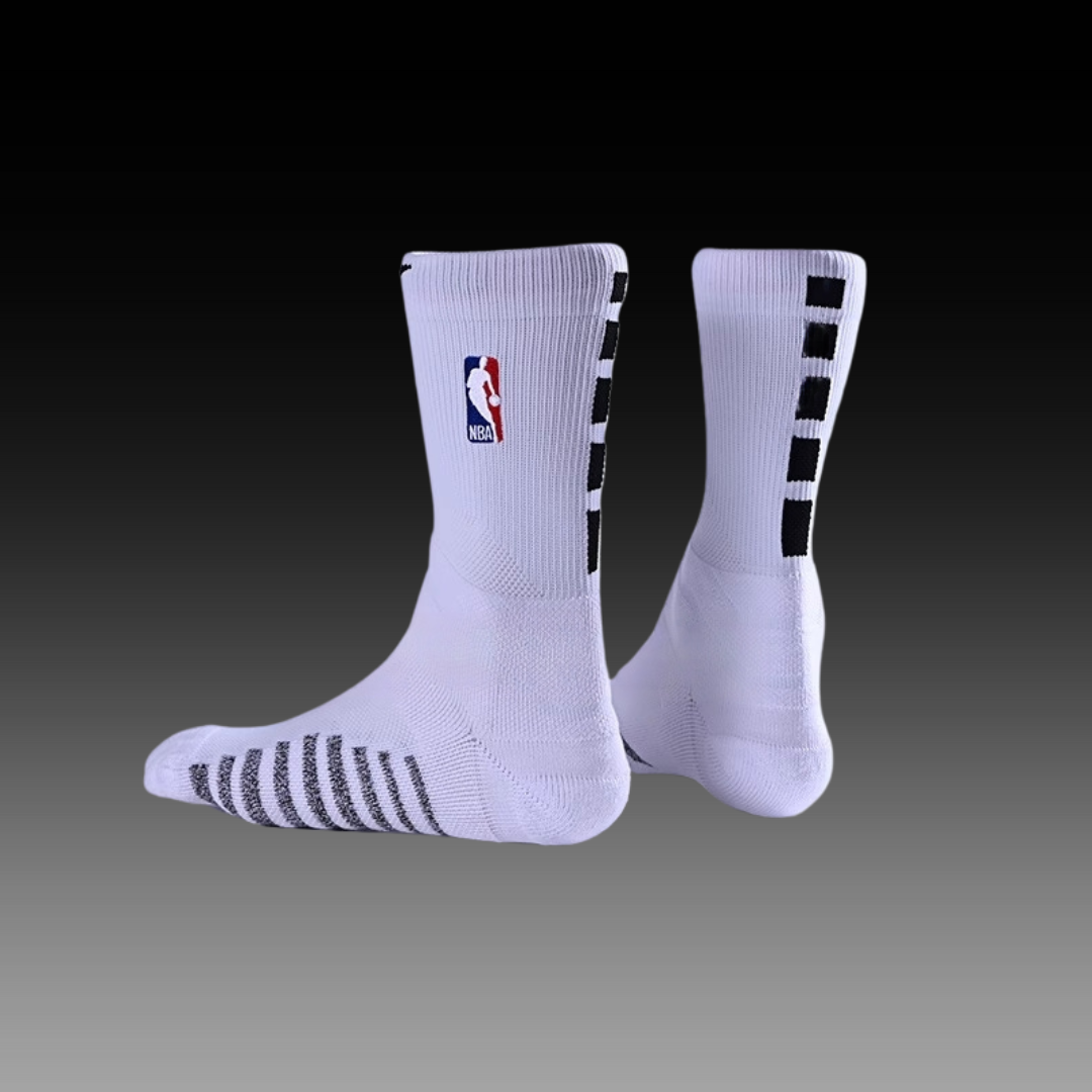 PRO Grip Crew Socks - White