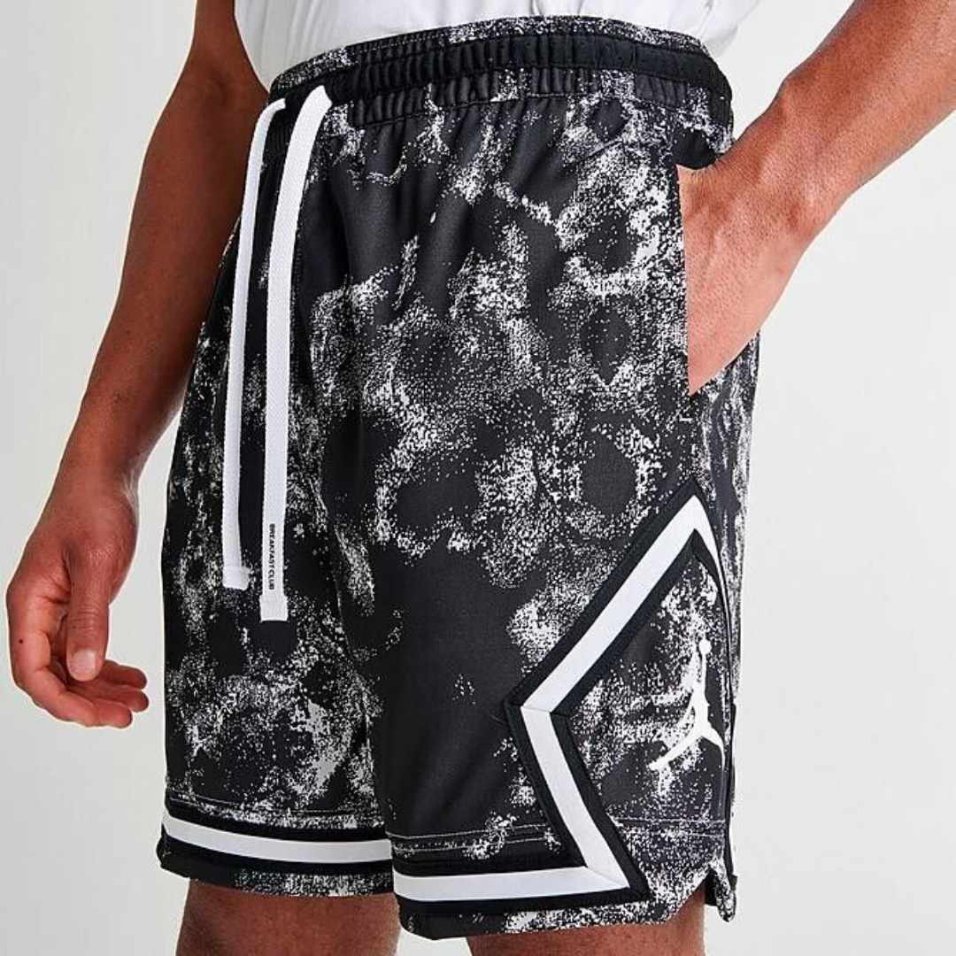Air Diamond Basketball Shorts 'Black White'