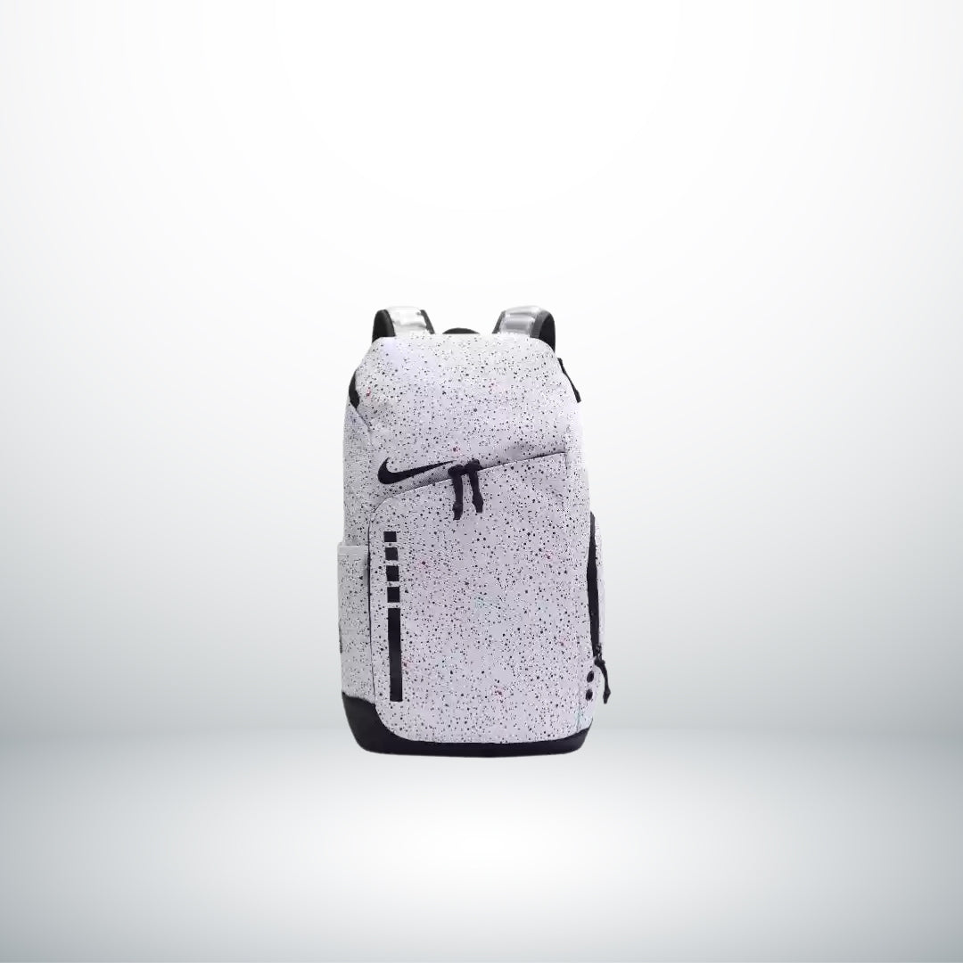 Hoops Elite Backpack - White / Black