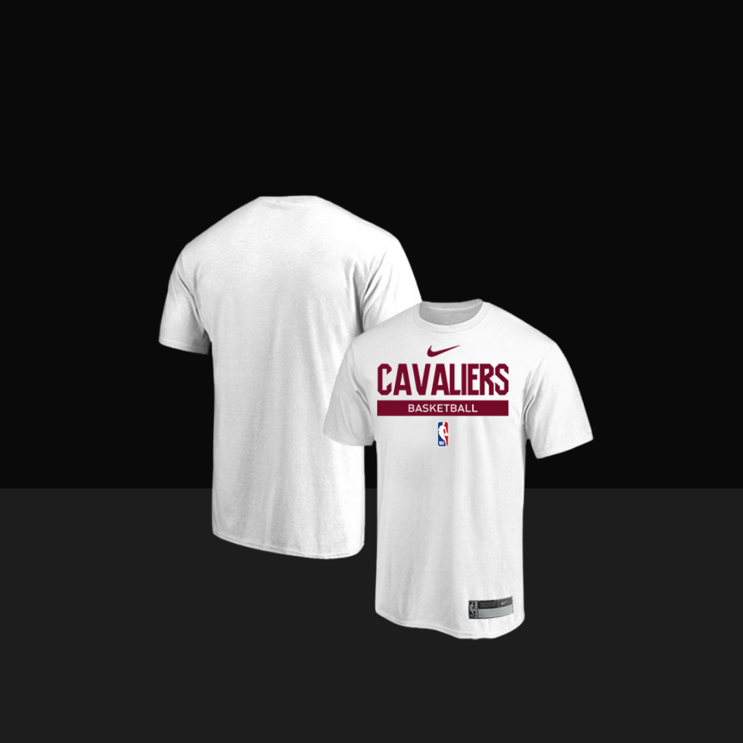 Cleveland Cavaliers 2022/23 Legend On-Court Practice Performance Short Sleeve T-Shirt