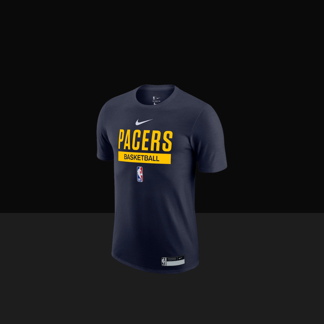 Indiana Pacers 2022/23 Legend On-Court Practice Performance Short Sleeve T-Shirt