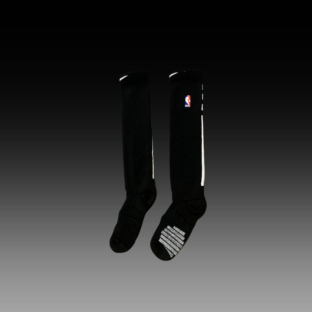 Knee High Socks - Black/White 2019